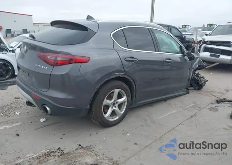 2018 Alfa Romeo Stelvio Awd z USA, uszkodzony, nr VIN ZASFAKAN2J7C25663